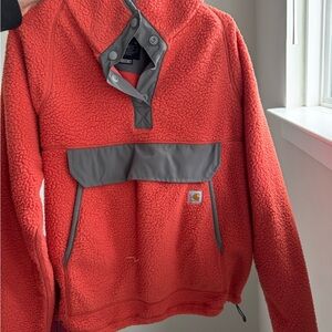 Carhartt Women's Red Fleece Jacket